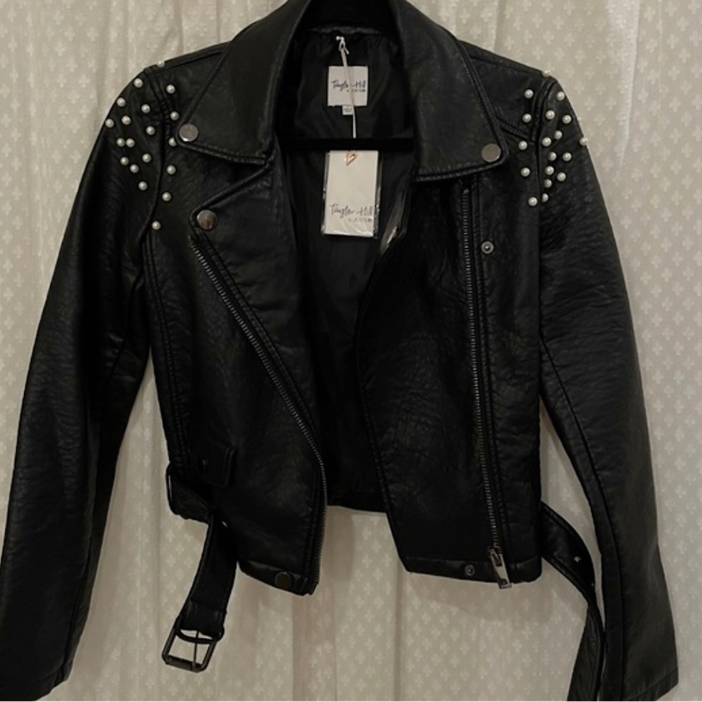 JOE’S Taylor Hill Pearl Leather Jacket